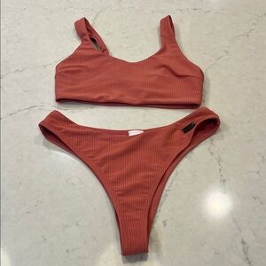 Gymshark Ribbed bikini Set Size XS/S